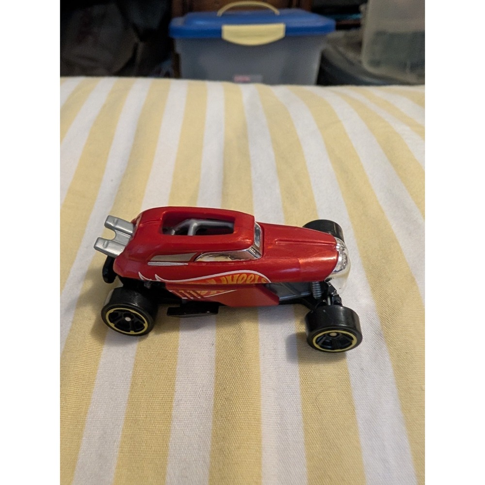 2013 Hot Wheels Red Rip Rod Diecast Toy Car 1:64 Scale Malaysia